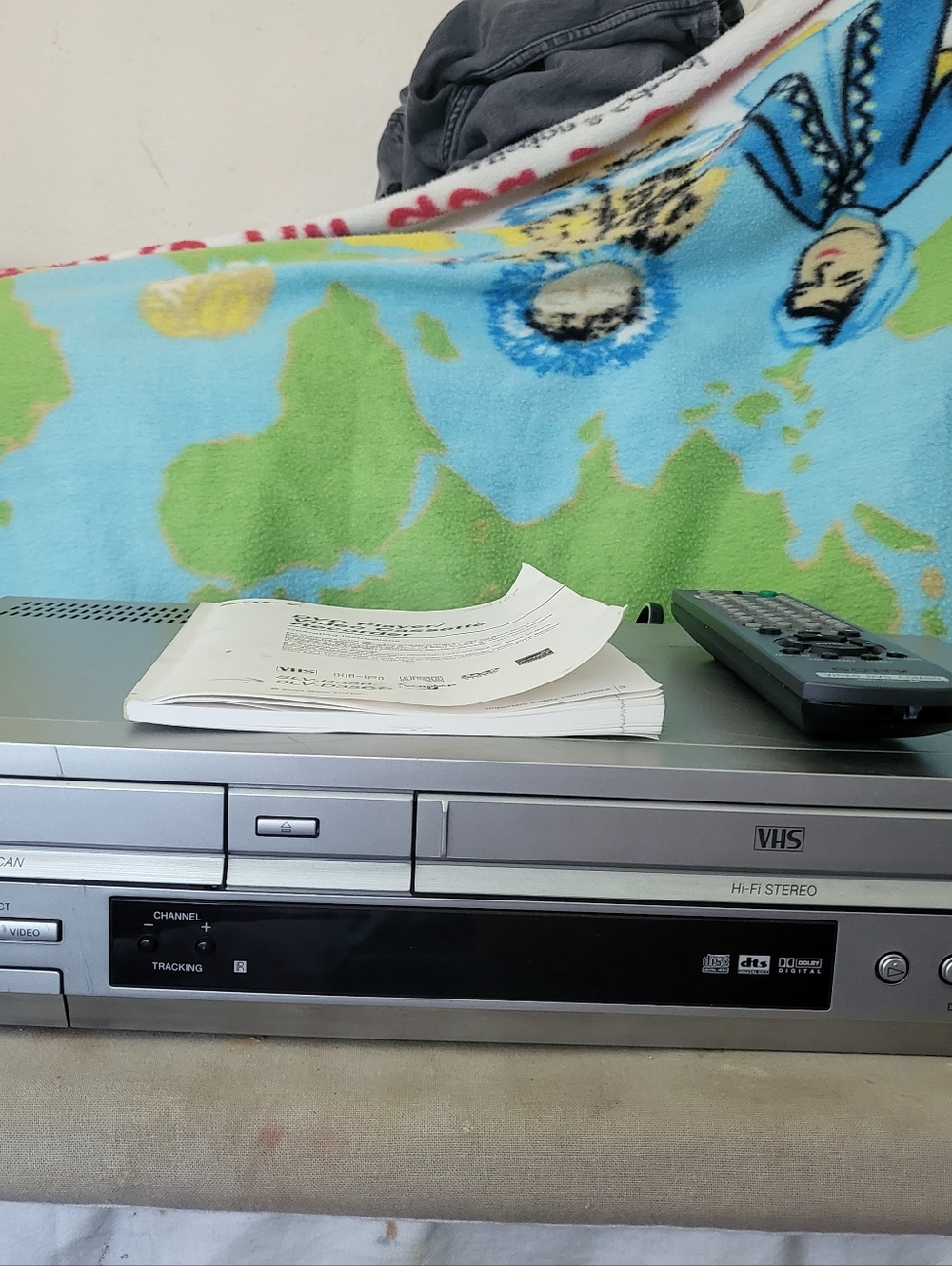 Sony Slv=d350p Dvd Player/video Cassette Recorder